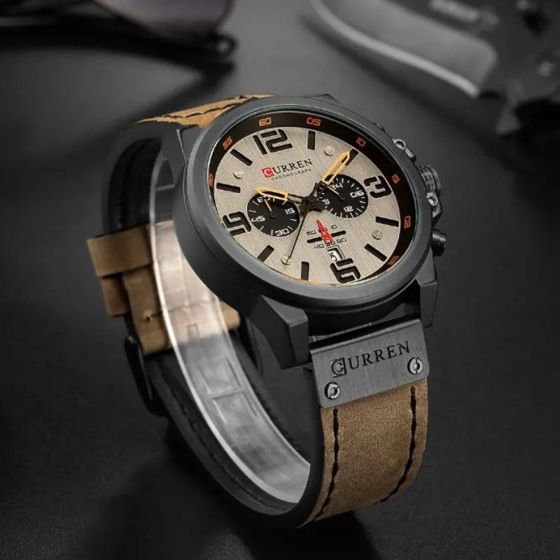 Quarzuhr im Casual-Stil