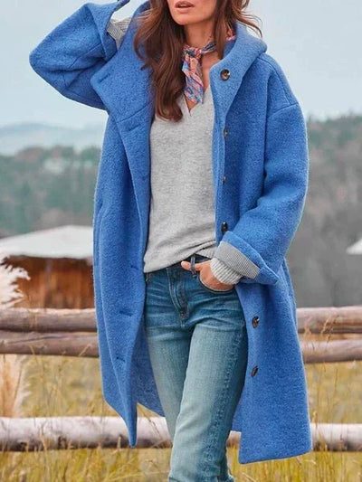 Audrey - Gemütliche Button-Up Outdoor-Jacke