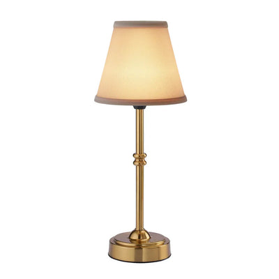 LED Retro Fabric Cordless Tischlampe