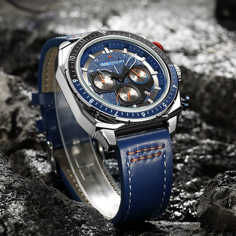 Luxuriöser Sportchronograph uhr
