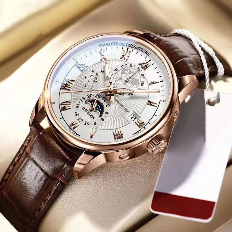 TRENDIGE HIGH-END-LEICHT-QUARZUHR