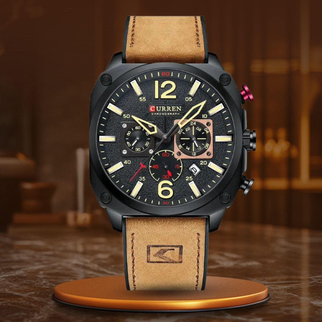 Elegante Quarzuhr für das Geschäft