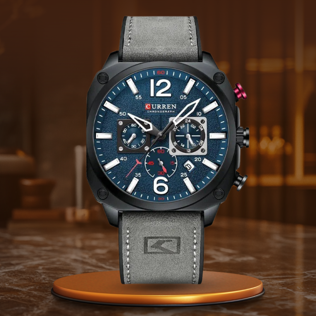 Elegante Quarzuhr für das Geschäft