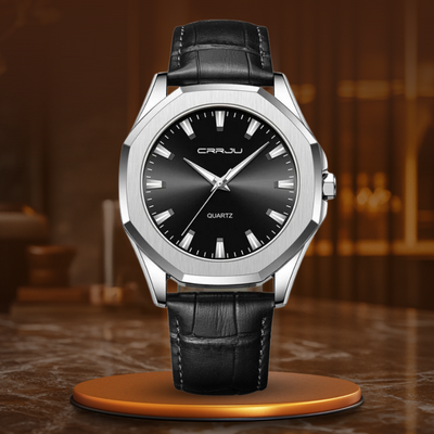 Quarzuhr im minimalistischen Casual-Stil