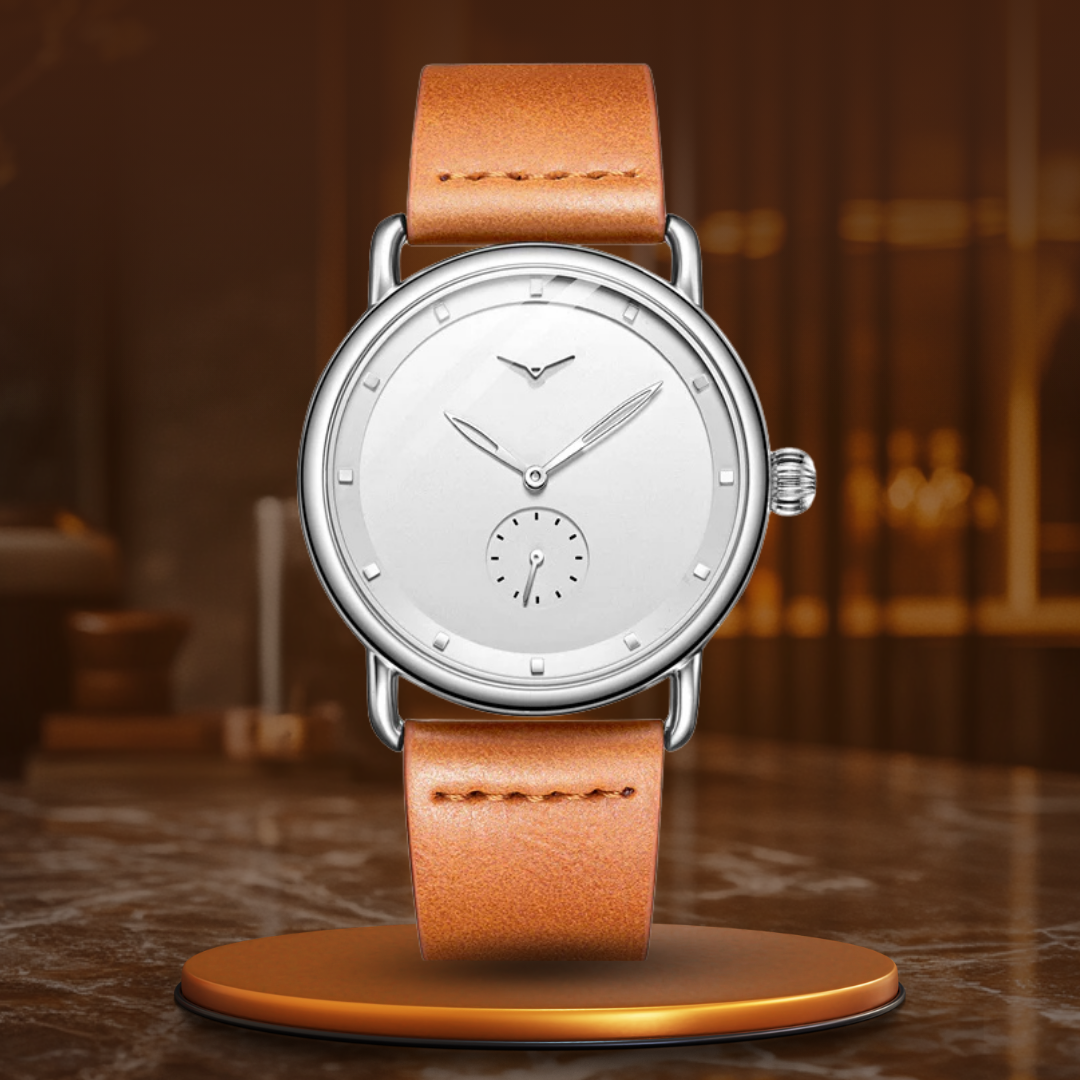 Klassische Minimalistische Uhr - Eleganz in ihrer reinsten Form