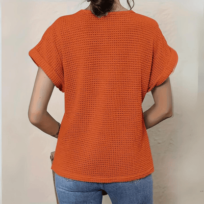 Elegante Bluse im Ibiza-Stil