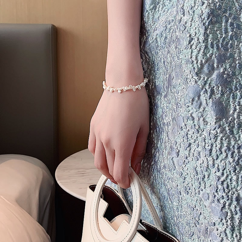Elegantes Perlenarmband Céline – Verleihen Sie Ihrem Stil einen Hauch von Luxus