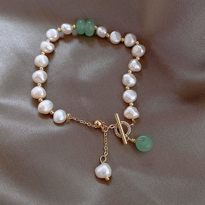Luxus-Abenteuerarmband mit natürlichen Meeresperlen