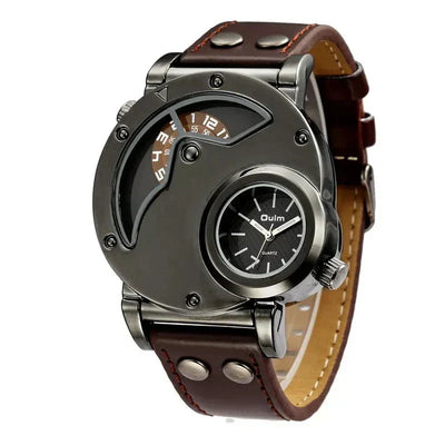 Luxuriöse Dual Time Uhr