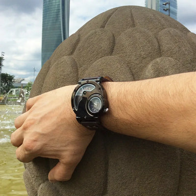 Luxuriöse Dual Time Uhr