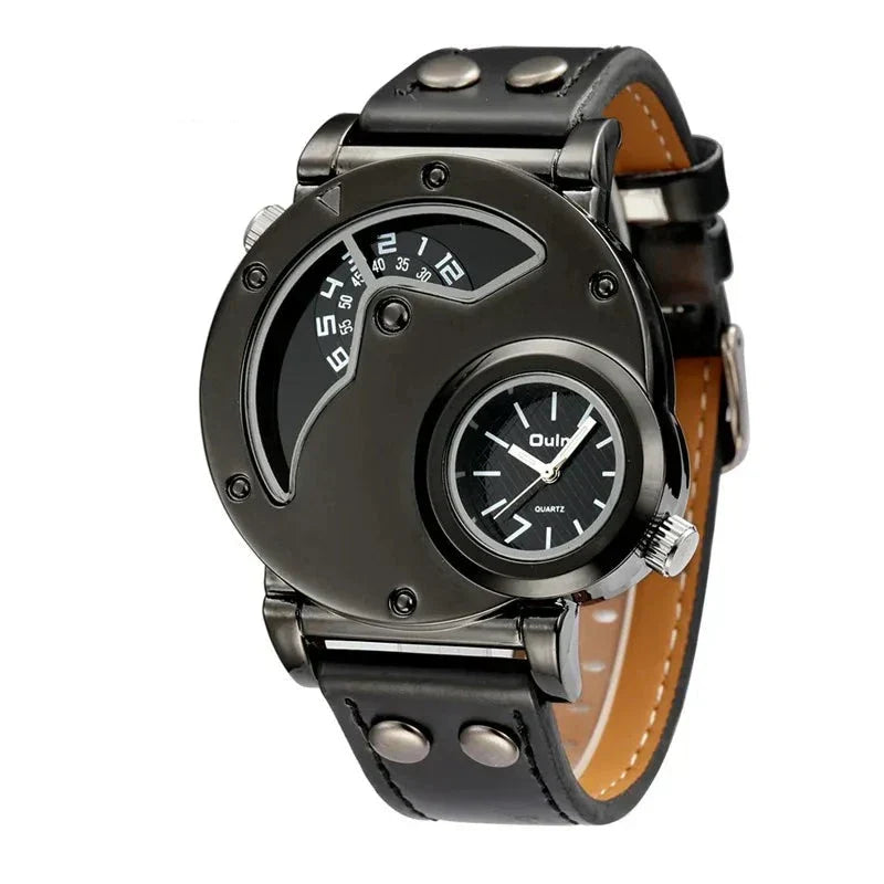 Luxuriöse Dual Time Uhr