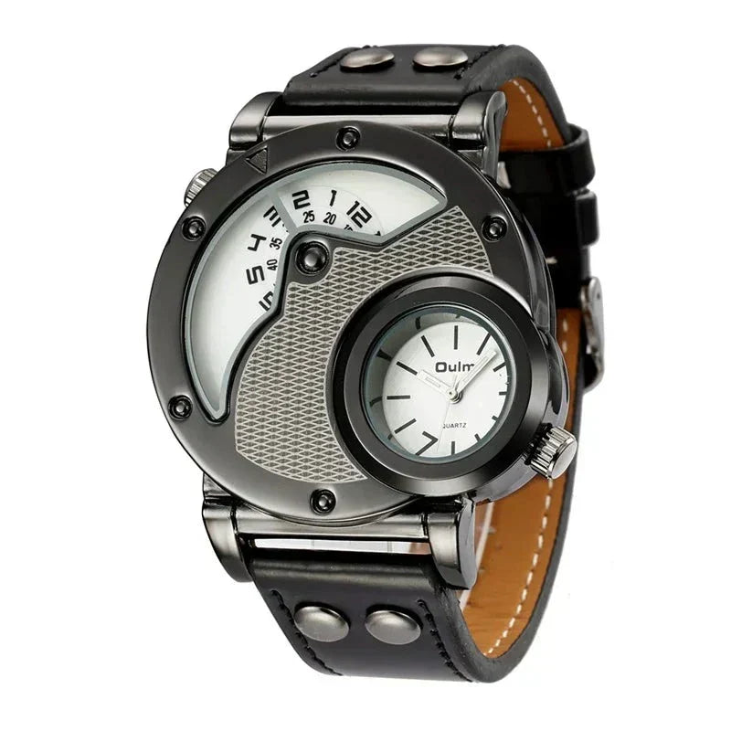 Luxuriöse Dual Time Uhr
