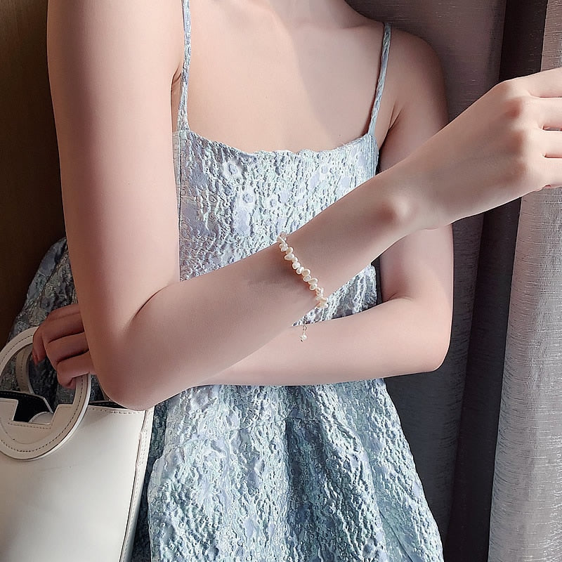 Elegantes Perlenarmband Céline – Verleihen Sie Ihrem Stil einen Hauch von Luxus