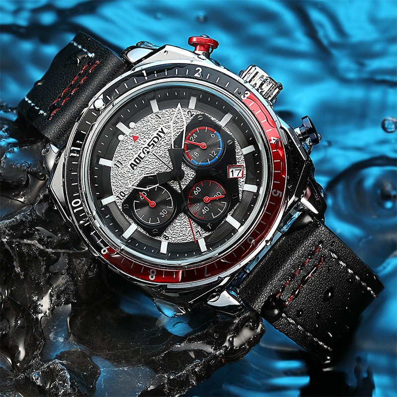 Luxuriöser Sportchronograph uhr