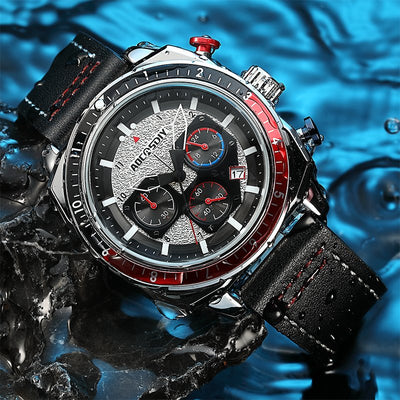 Luxuriöser Sportchronograph uhr