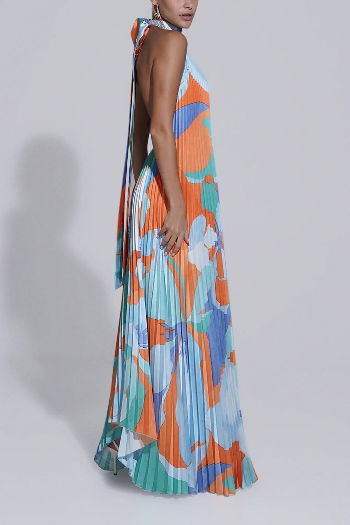 Charlotte™ - Schwüles Maxikleid mit Faltenwurf
