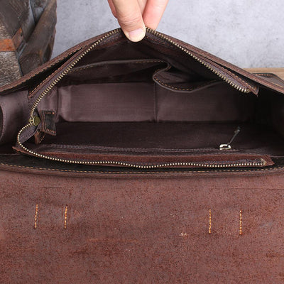 Leder-Kuriertasche | NAMUR