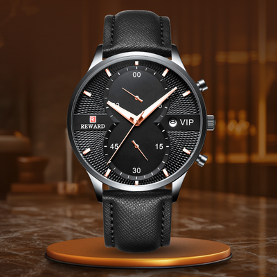 Luxuriöser Chronograph Quarzuhr