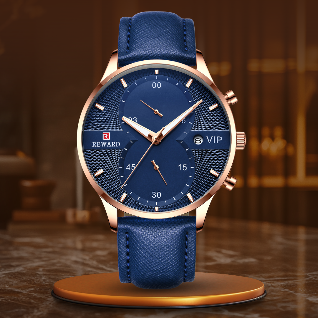 Luxuriöser Chronograph Quarzuhr