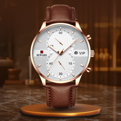 Luxuriöser Chronograph Quarzuhr