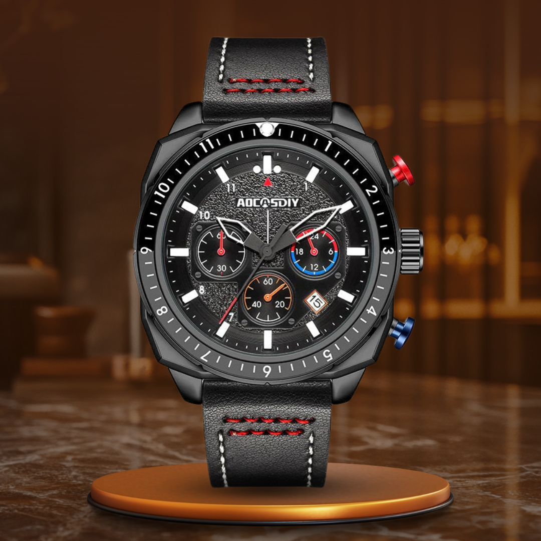Luxuriöser Sportchronograph uhr
