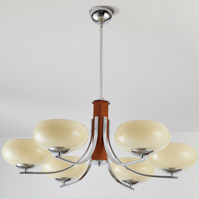 3/5 Kopf Bauhaus-Kronleuchter