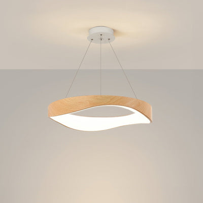 Moderne runde LED-Pendelleuchte für vielseitige Innenbeleuchtung