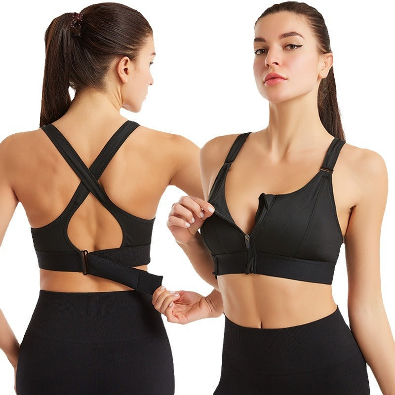 Lora™ - Zip Fit Sport-BH Anti-Schweiß