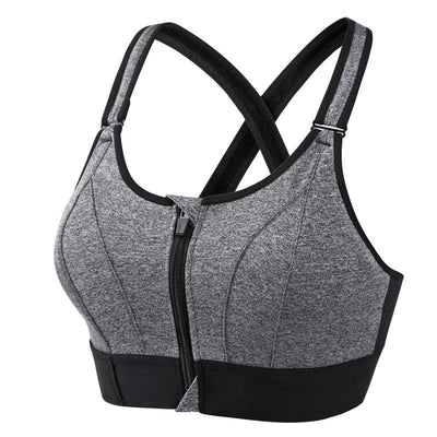 Lora™ - Zip Fit Sport-BH Anti-Schweiß