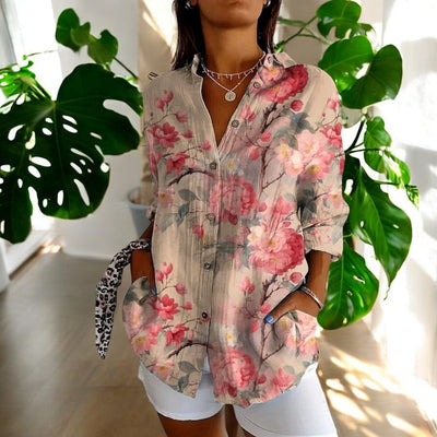 Brooke™ - Blumenbluse