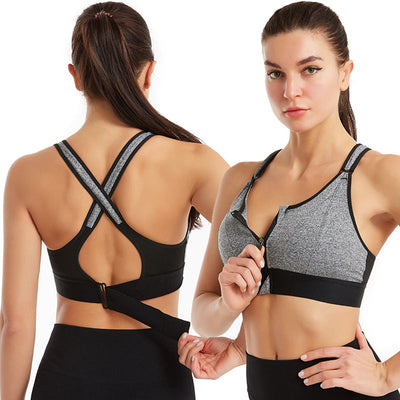 Lora™ - Zip Fit Sport-BH Anti-Schweiß