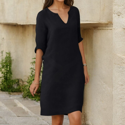 Jacqueline | Müheloses Sommerkleid mit schmeichelhaftem Schnitt