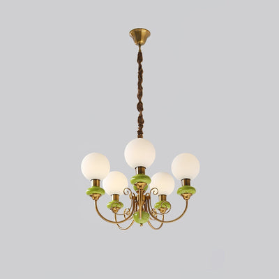 Moderne kreative Kunst Onyx Kronleuchter