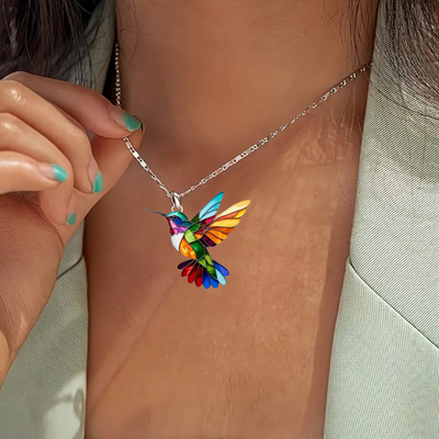 Samantha – Elegante Kolibri-Halskette