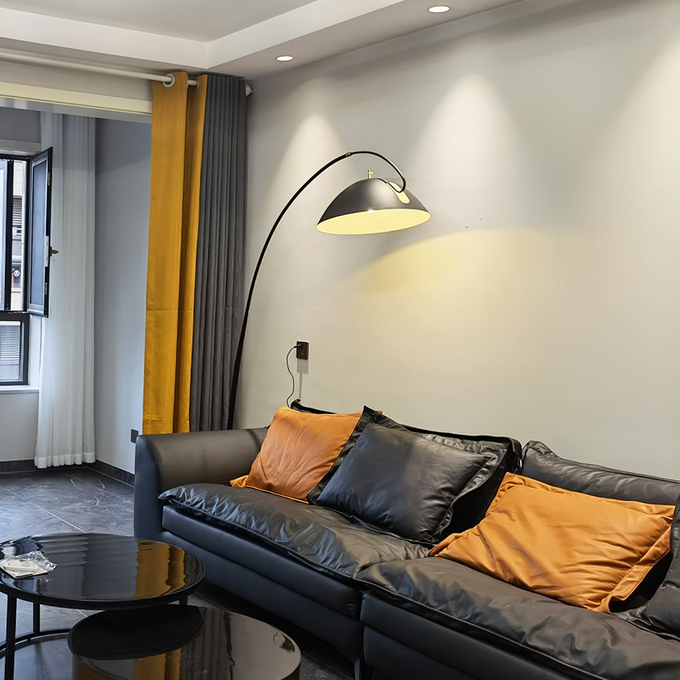 Frische Bogen Stehlampe