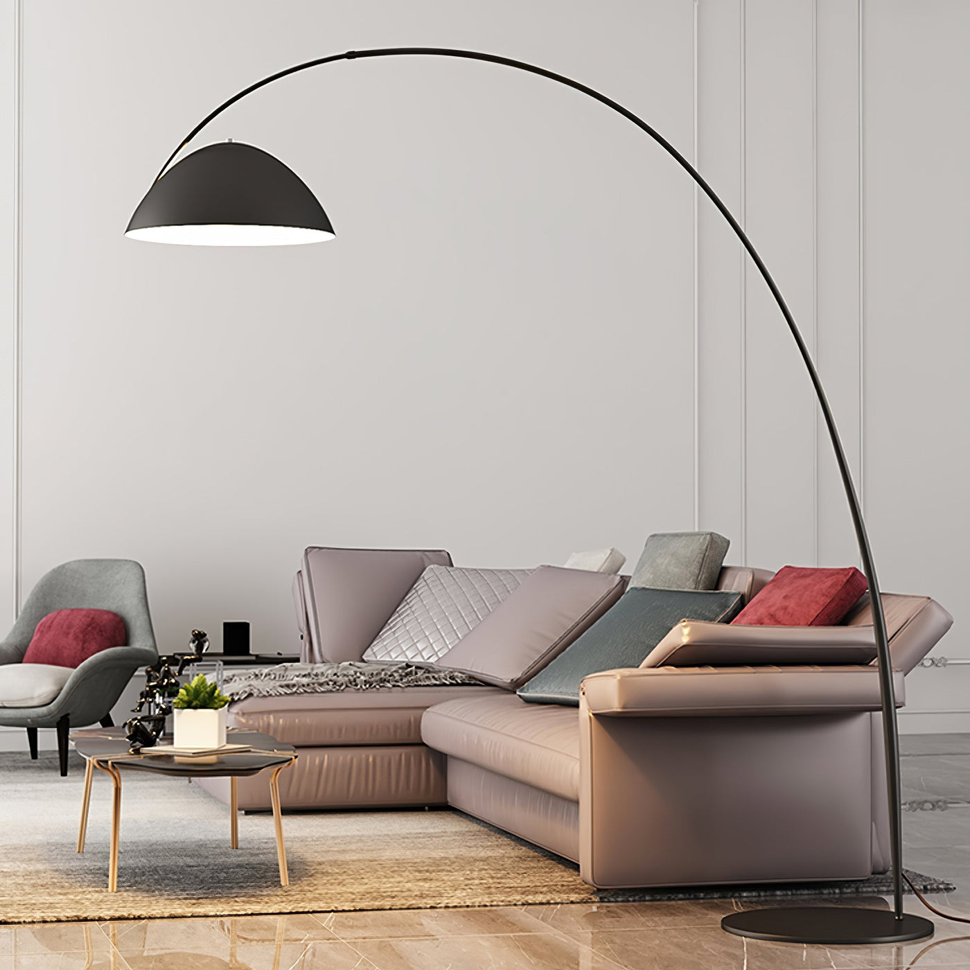 Frische Bogen Stehlampe