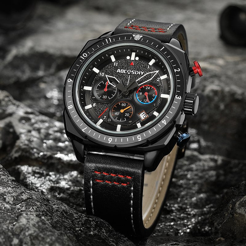 Luxuriöser Sportchronograph uhr