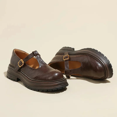 Mary Janes - Eleganter Lederschuh