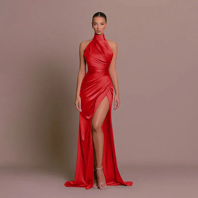 Ella™ - Schlankes Schlitzkleid