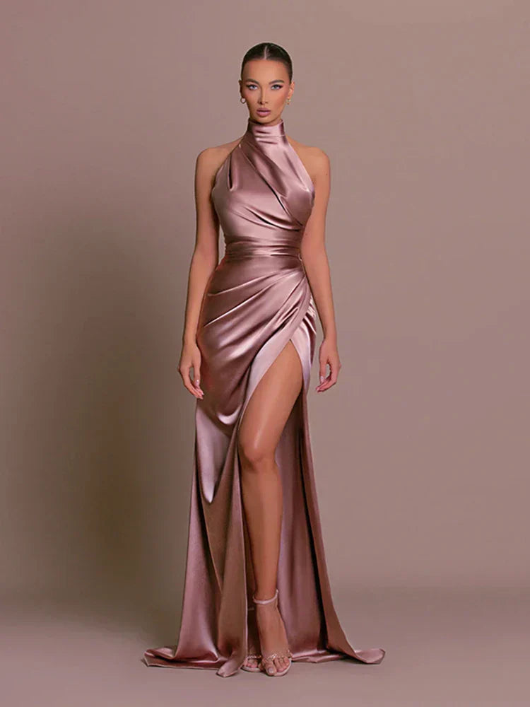 Ella™ - Schlankes Schlitzkleid