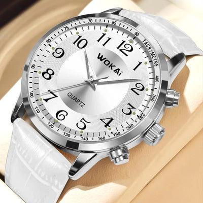 Sportlich Casual Weißuhr
