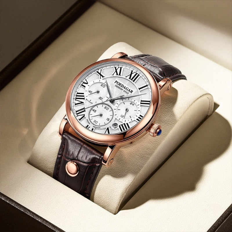 Luxuriöser Chronographuhr im Casual-Stil