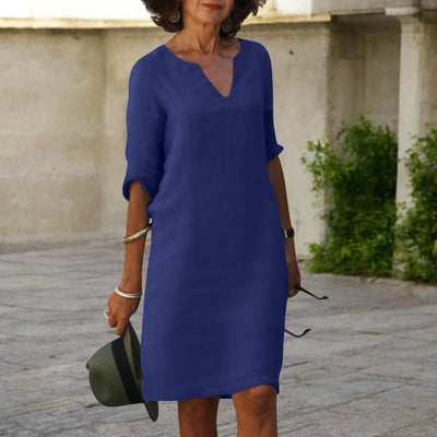 Jacqueline | Müheloses Sommerkleid mit schmeichelhaftem Schnitt