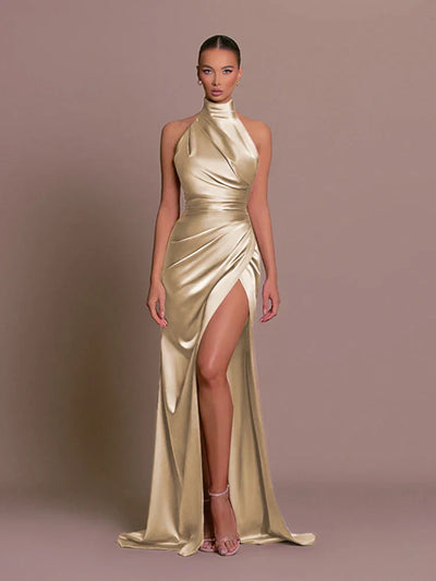 Ella™ - Schlankes Schlitzkleid