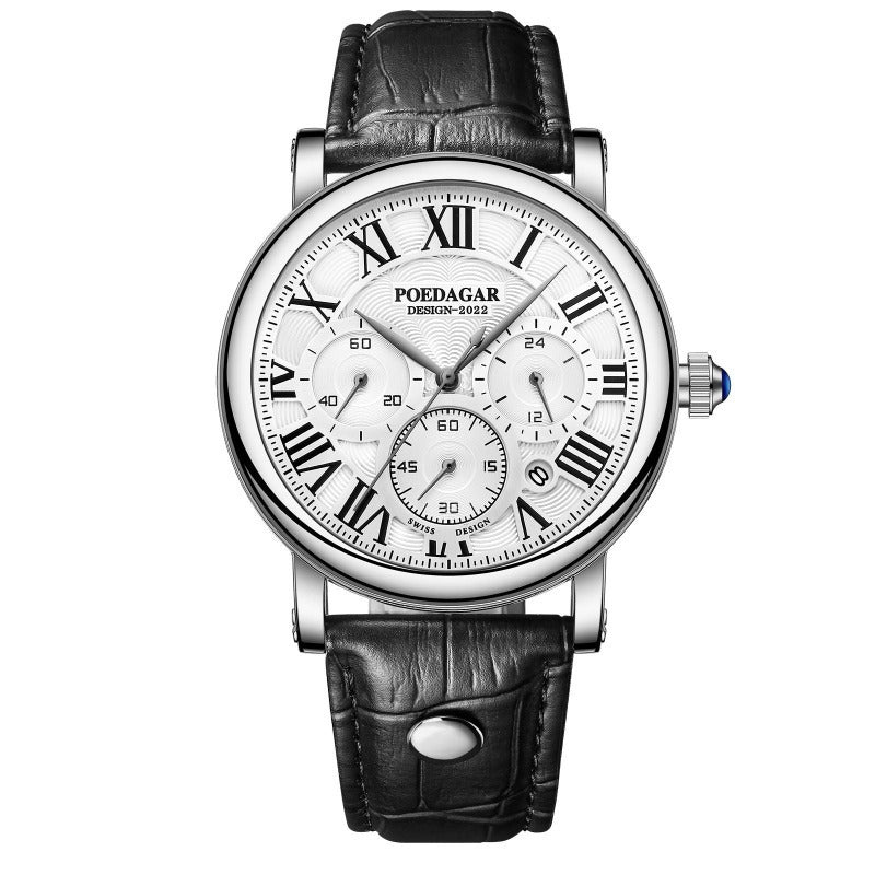 Luxuriöser Chronographuhr im Casual-Stil