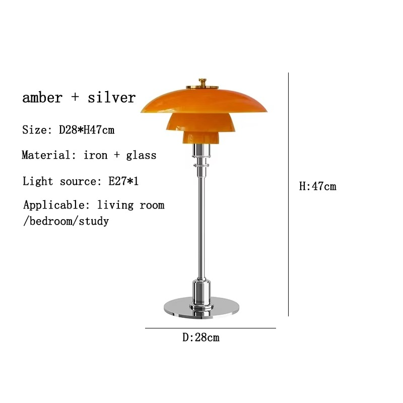 Dänische Designer-Tischlampe