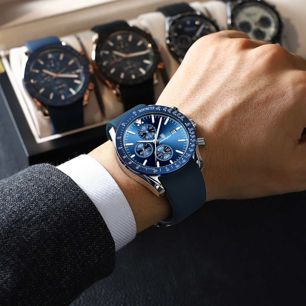 Chronographen-Uhr mit Radiant Datum