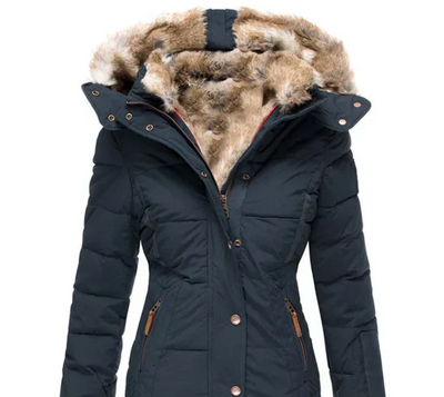 Bella – Gemütlicher Wintermantel mit Fellfutter