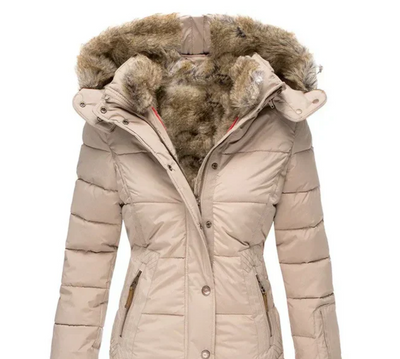 Bella – Gemütlicher Wintermantel mit Fellfutter