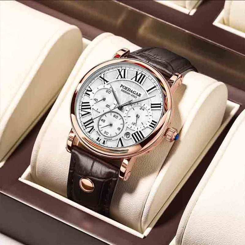 Luxuriöser Chronographuhr im Casual-Stil